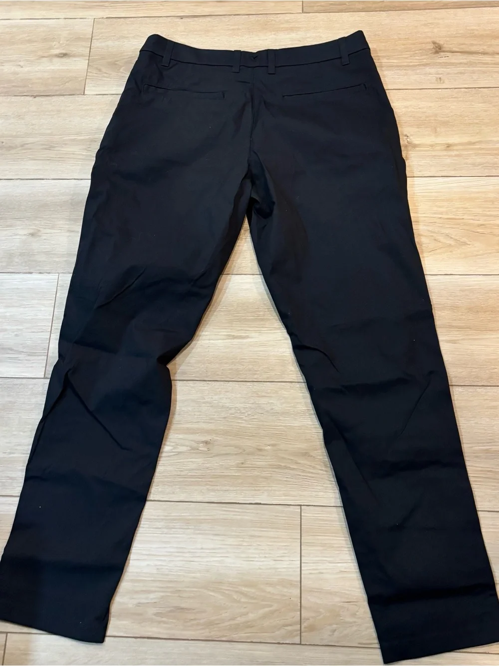 Birddogs Pants Mens 34x30 Black Stretch Chino Slim Tapered Casual Travel